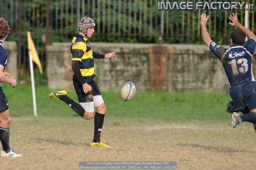 2012-10-14 Rugby Union Milano-Rugby Grande Milano 1387